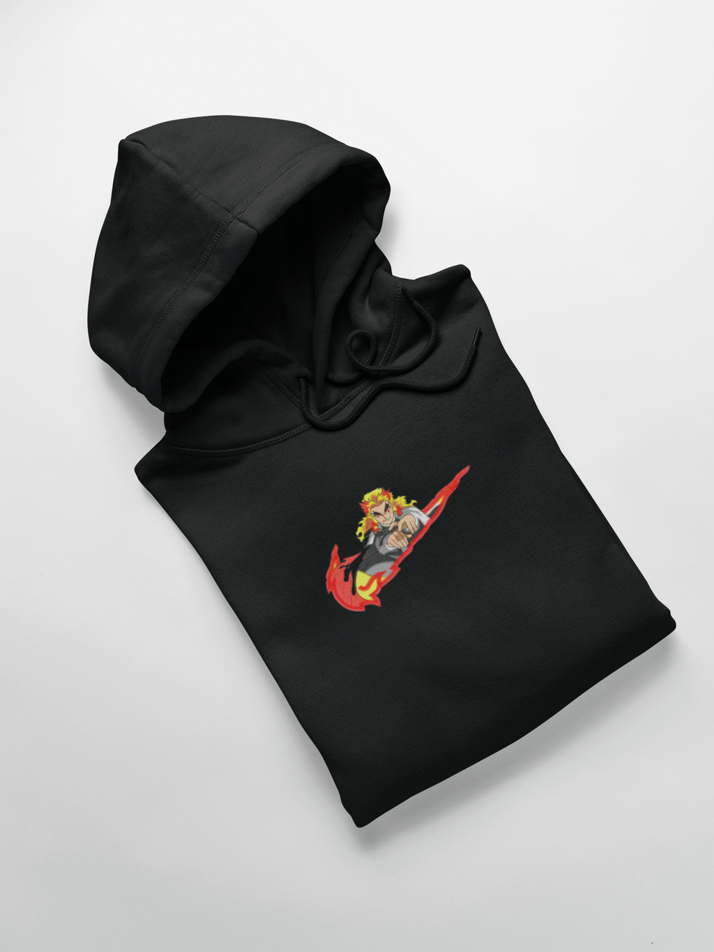 Rengoku Nike Custom 17 | Demon Slayer | Hoodie Brodé