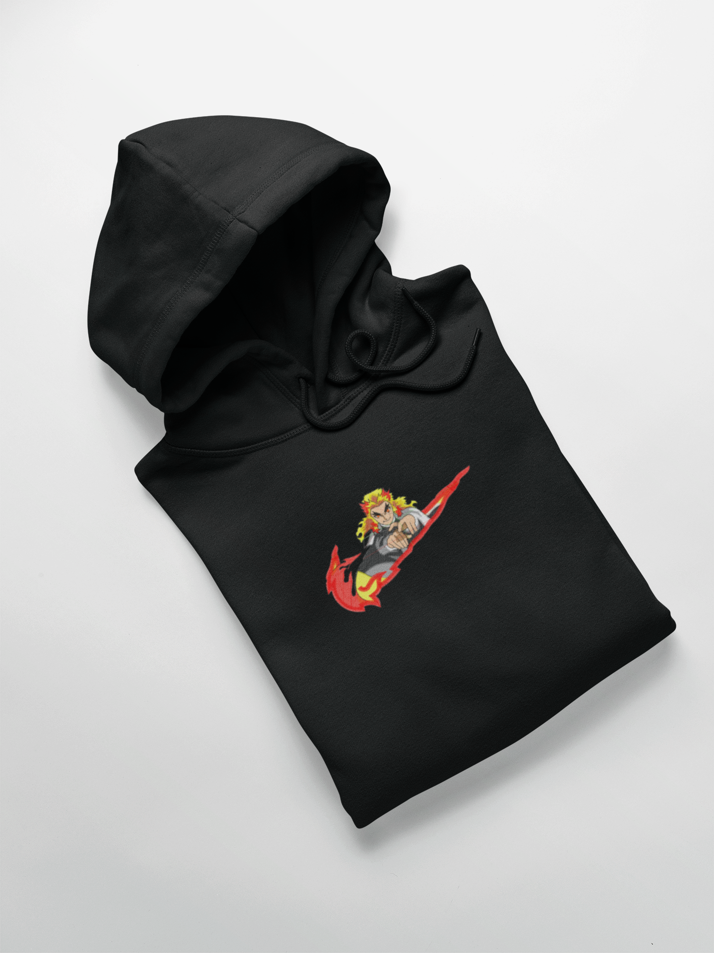 Rengoku Nike Custom 17 | Demon Slayer | Hoodie Brodé