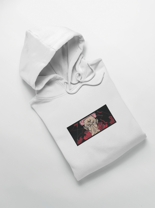 Sukuna Domain Expansion Custom | Jujutsu Kaisen | Hoodie Brodé