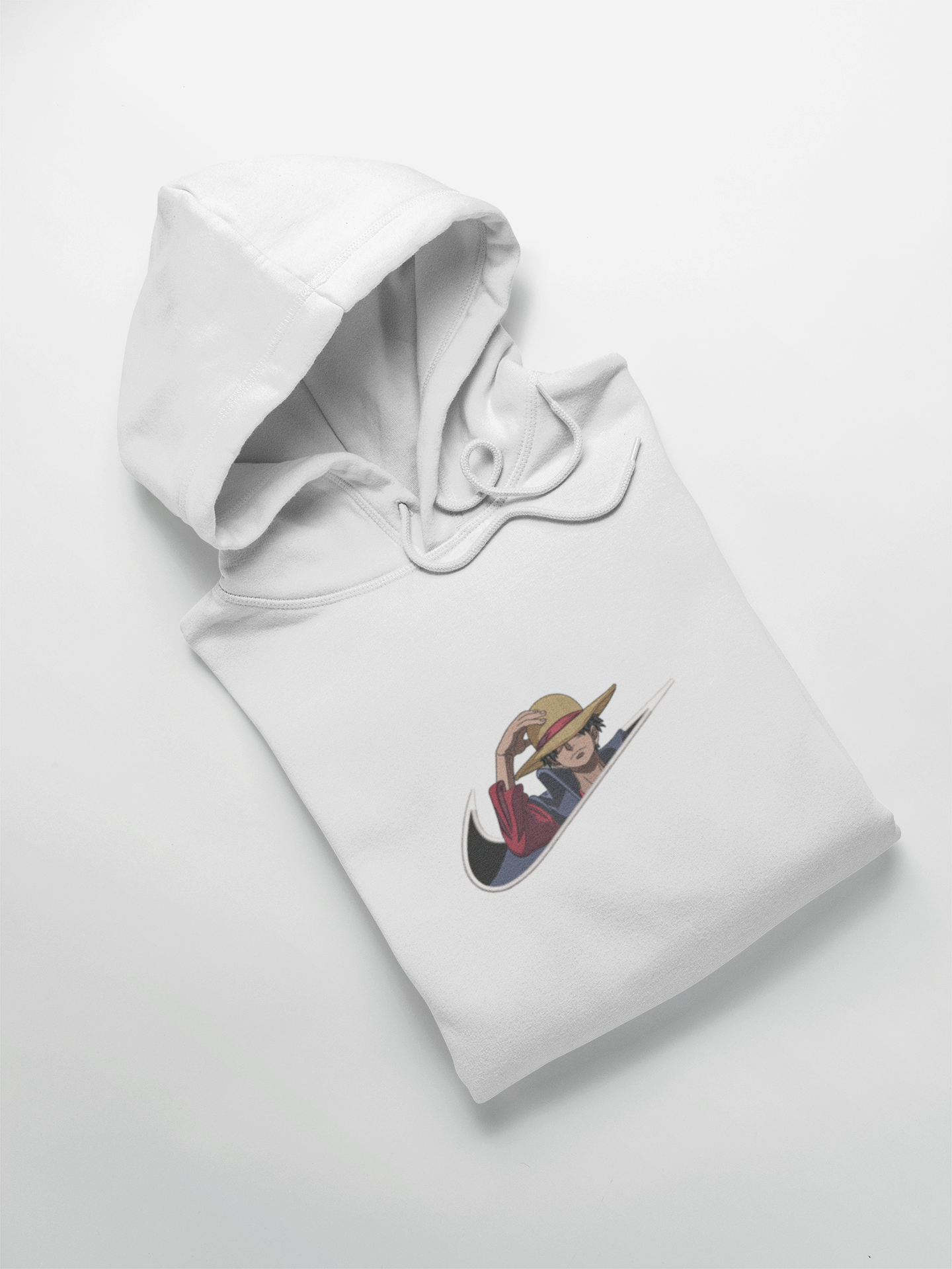 Luffy Vs Empereurs Nike Custom | One Piece | Hoodie Brodé