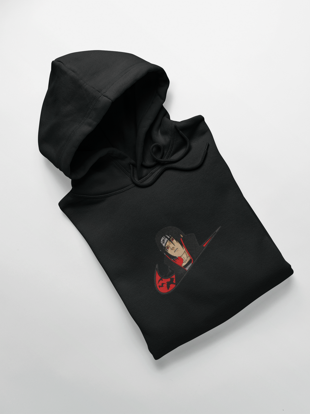 Itachi Nike Custom 11 | Naruto | Hoodie Brodé