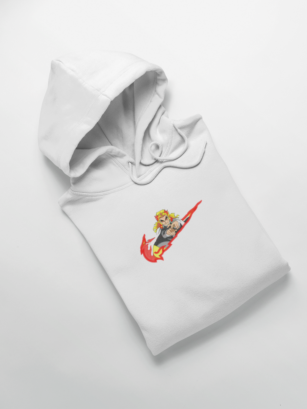 Rengoku Nike Custom 17 | Demon Slayer | Hoodie Brodé