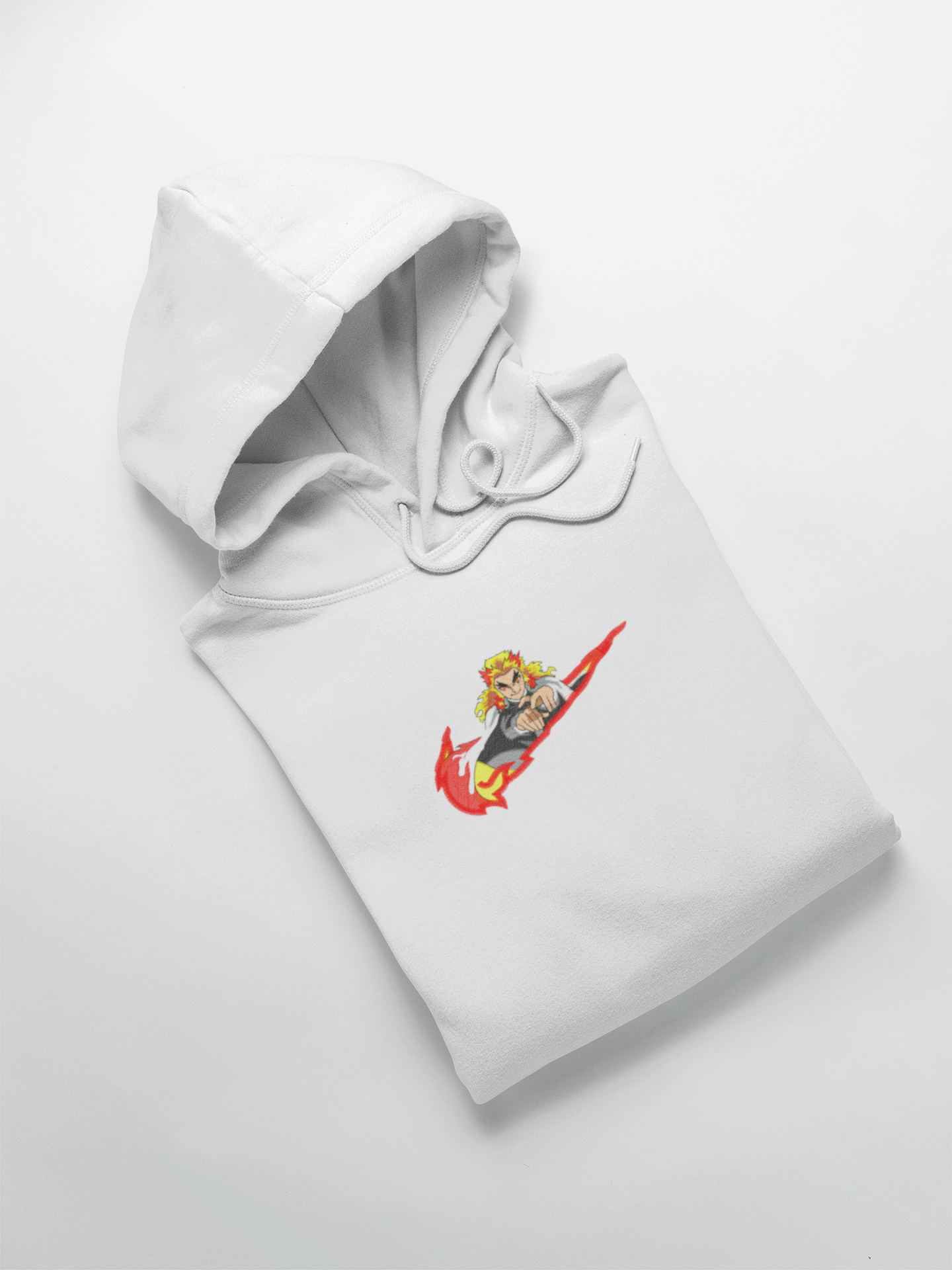 Rengoku Nike Custom 17 | Demon Slayer | Hoodie Brodé