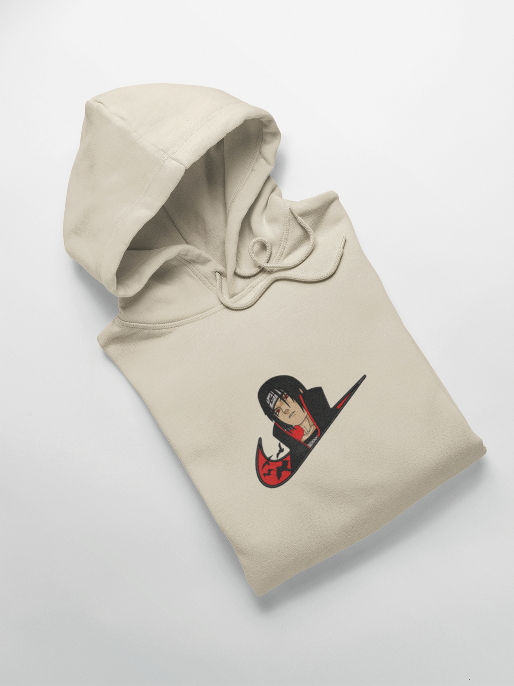 Itachi Nike Custom 11 | Naruto | Hoodie Brodé
