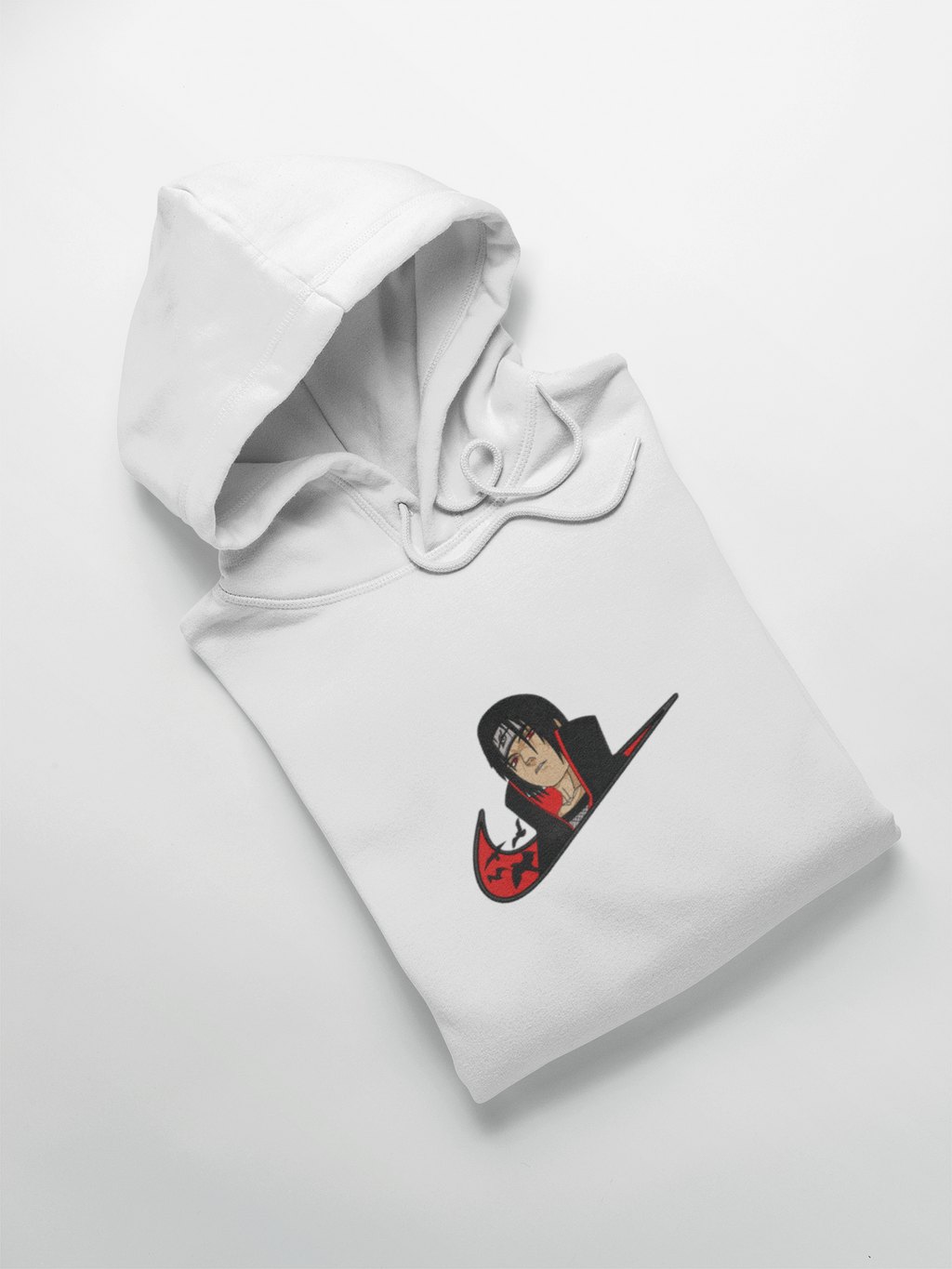 Itachi Nike Custom 11 | Naruto | Hoodie Brodé