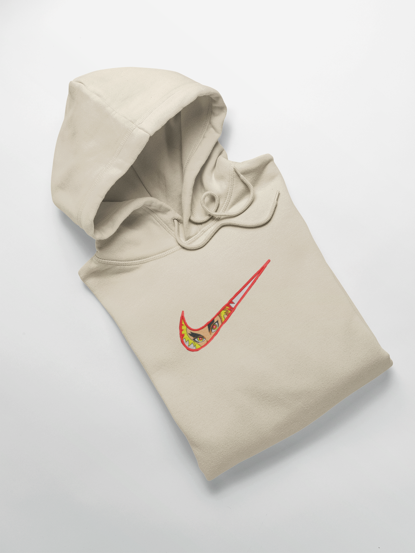 Rengoku Nike Custom | Demon Slayer | Hoodie Brodé