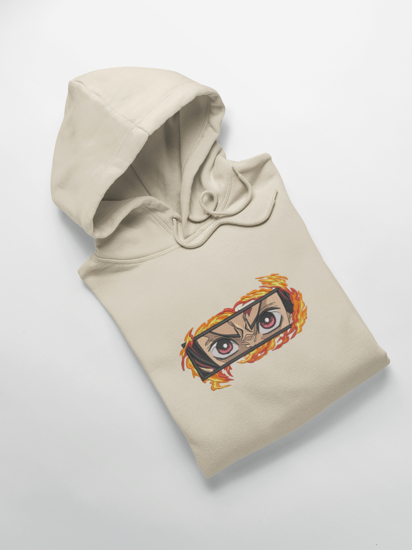 Tanjiro Eyes Custom | Demon Slayer | Hoodie Brodé