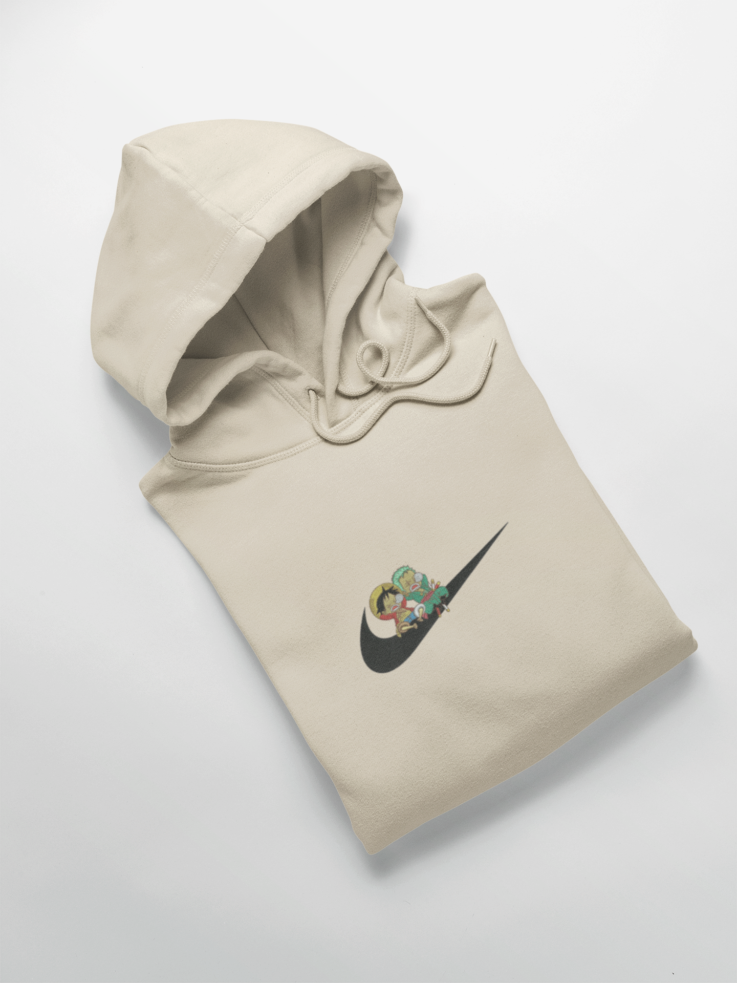 Luffy et Zoro Baby Nike Custom 29 | One Piece | Hoodie Brodé