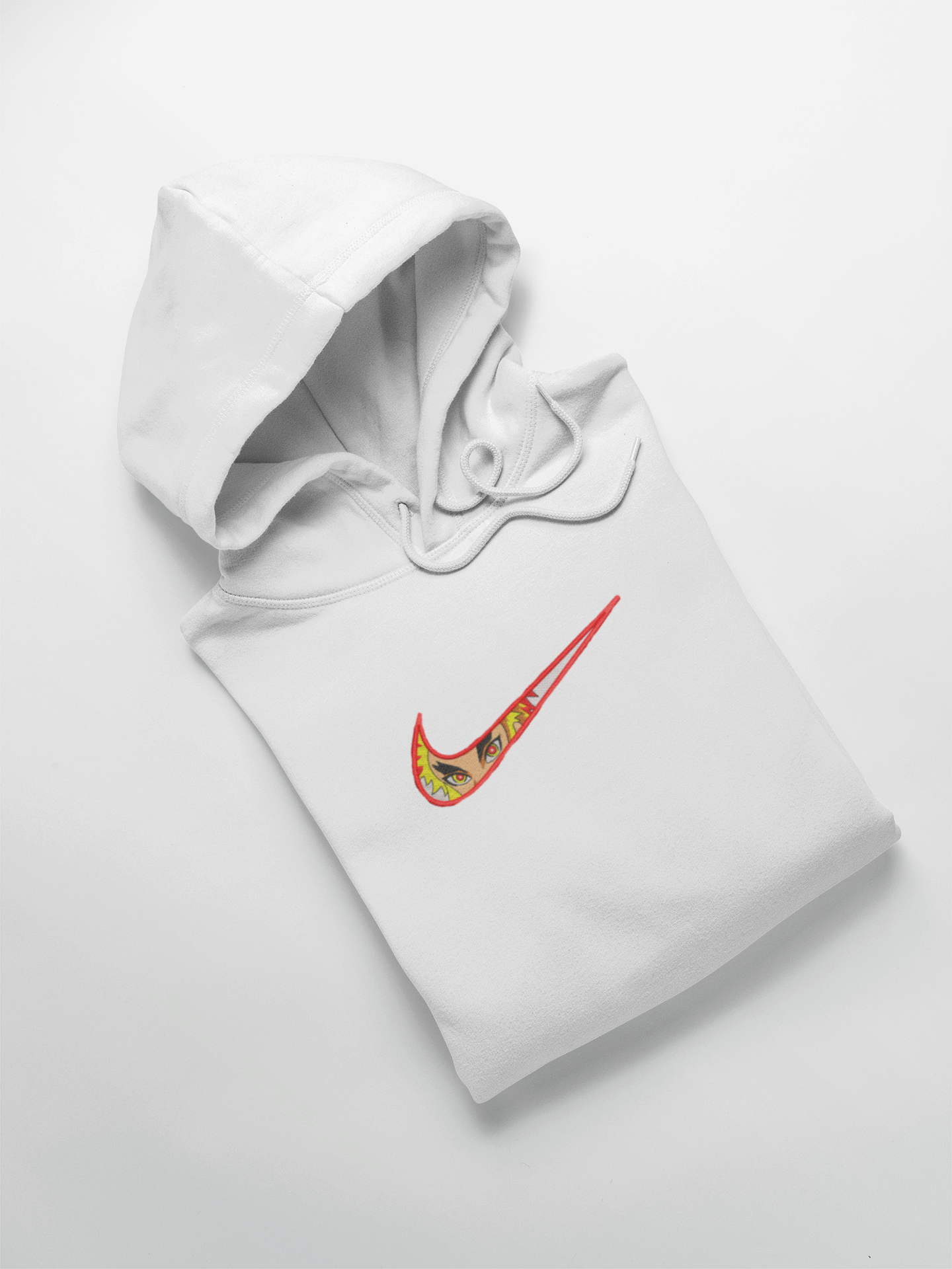 Rengoku Nike Custom | Demon Slayer | Hoodie Brodé