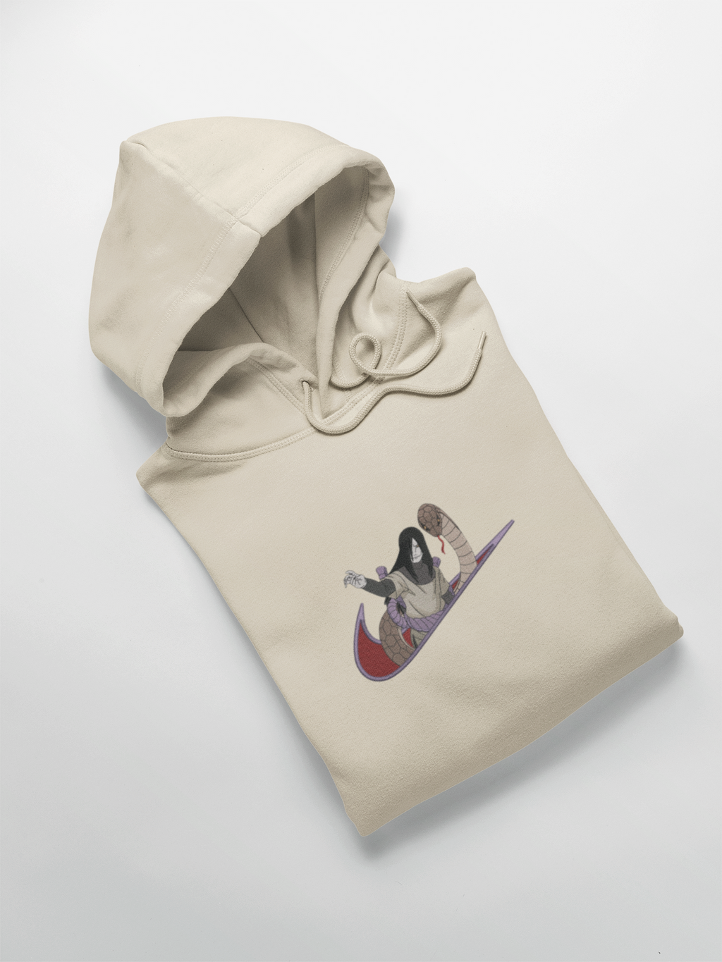Orochimaru Nike Custom 12 | Naruto | Hoodie Brodé