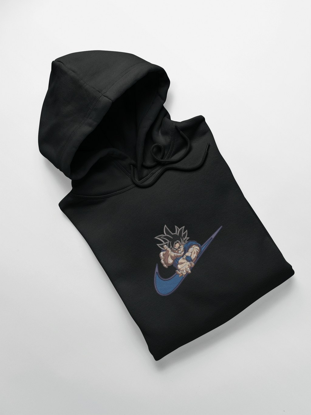 Son Goku ultra instinct Nike Custom 13 | Dragon Ball | Hoodie Brodé