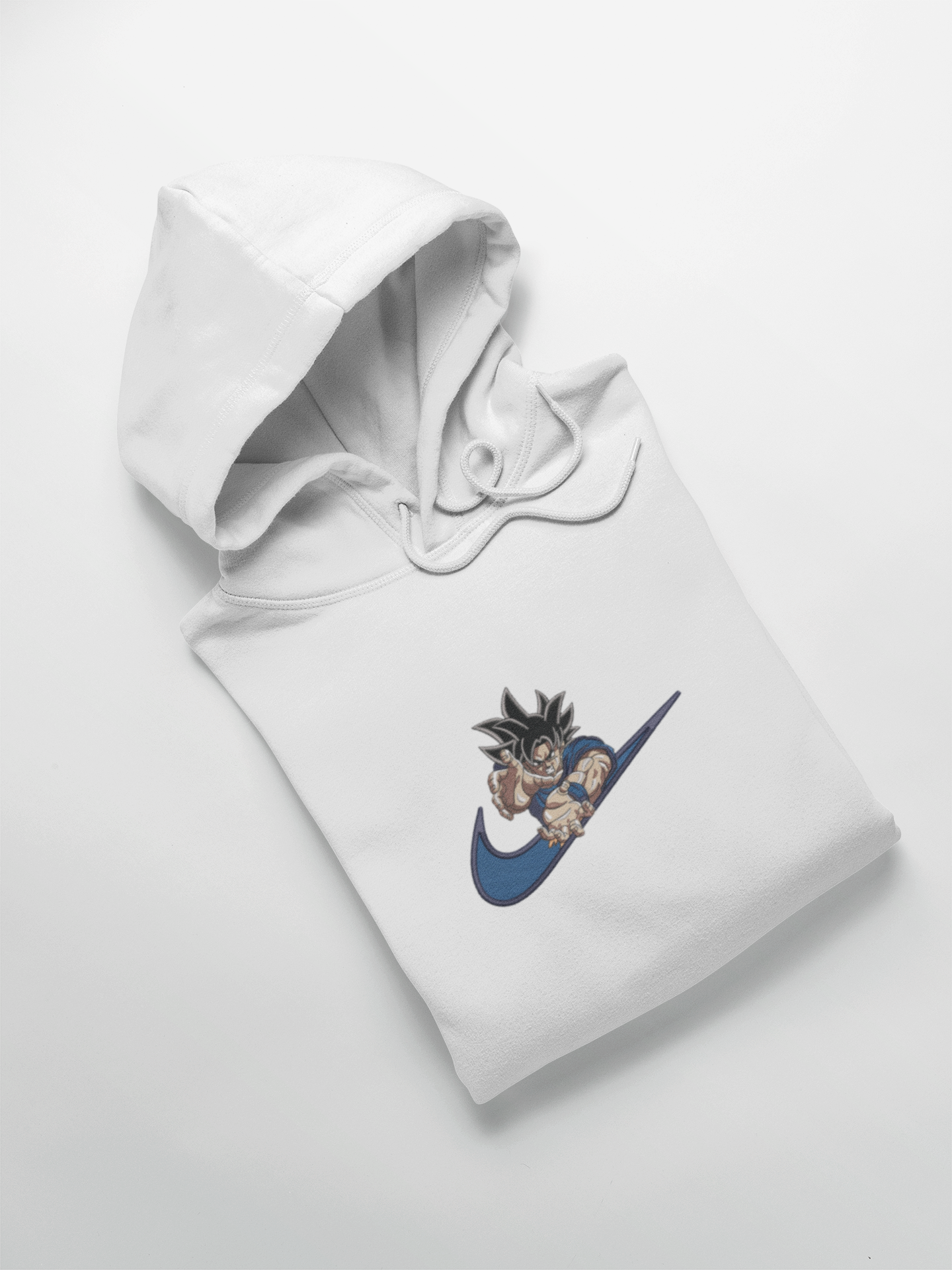 Son Goku ultra instinct Nike Custom 13 | Dragon Ball | Hoodie Brodé
