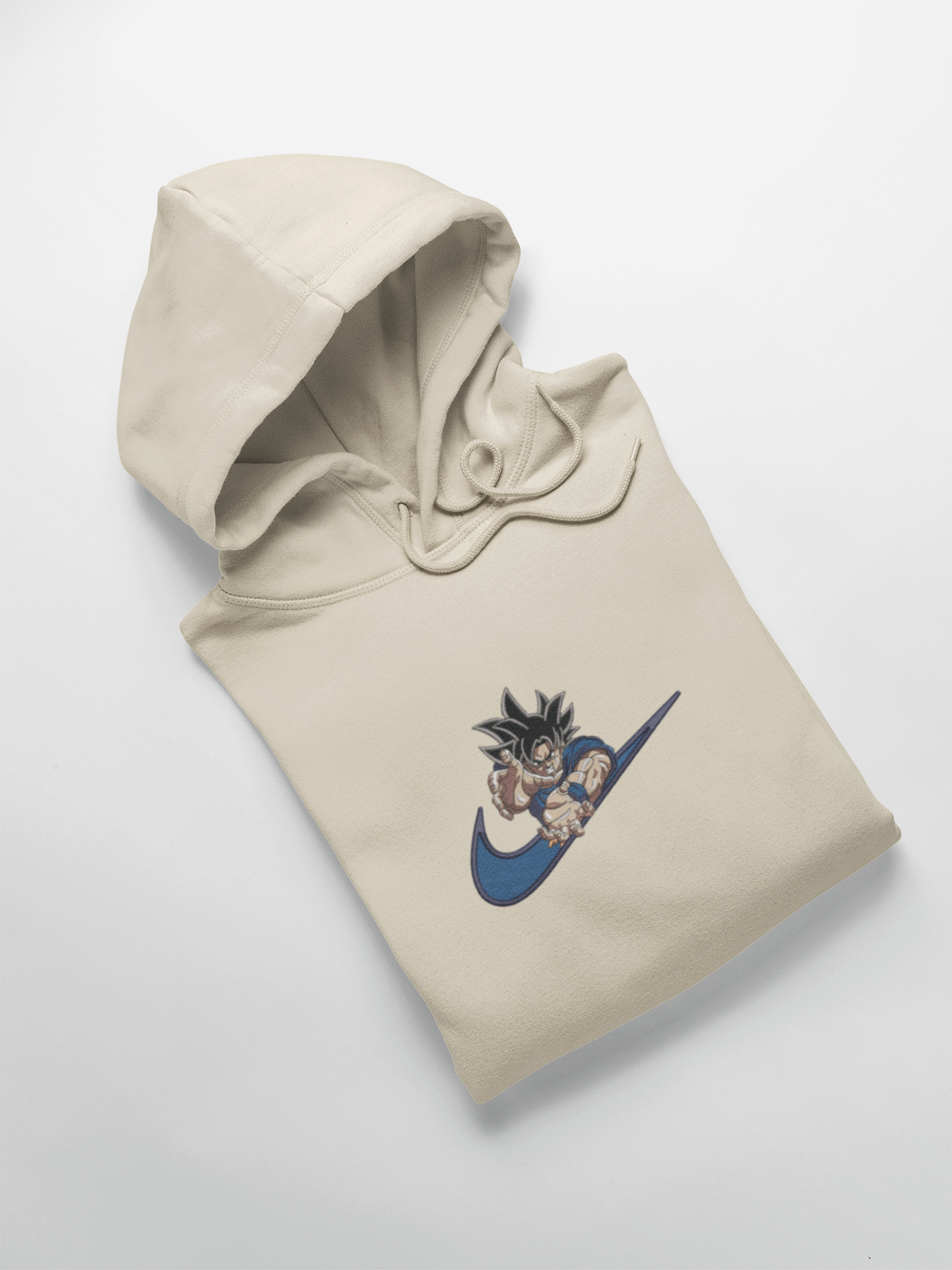 Son Goku ultra instinct Nike Custom 13 | Dragon Ball | Hoodie Brodé