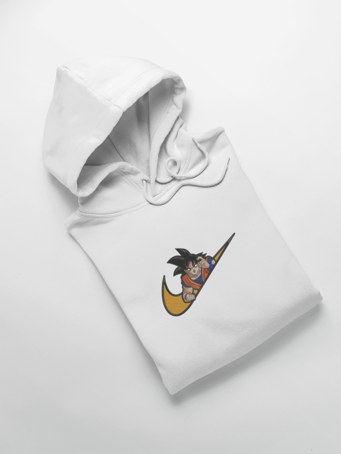 Son Goku Nike Custom 14 | Dragon Ball | Hoodie Brodé