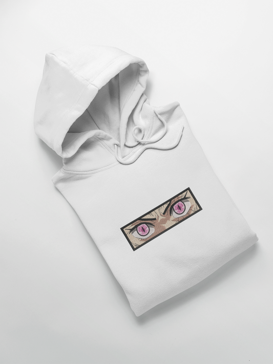 Nezuko Eyes Custom | Demon Slayer | Hoodie Brodé