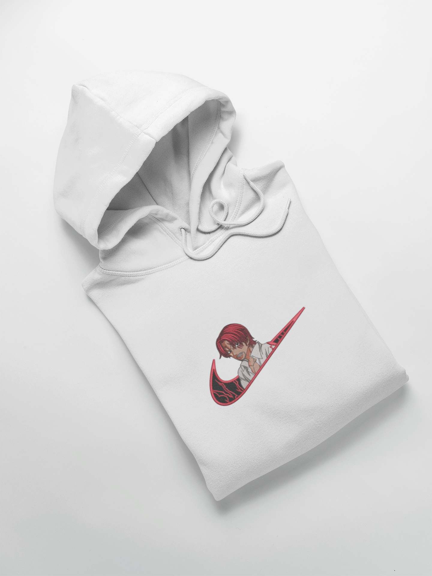 Shanks Nike Custom | One Piece | Hoodie Brodé
