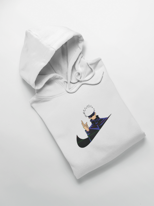 Satoru Gojo Custom | Jujutsu Kaisen | Hoodie Brodé