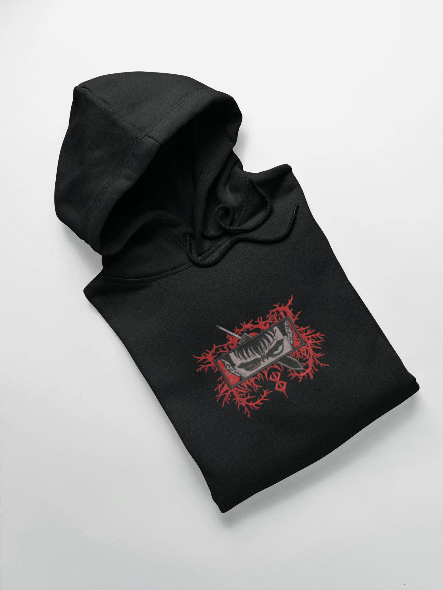 Guts Custom 2 | Berserk | Hoodie Brodé