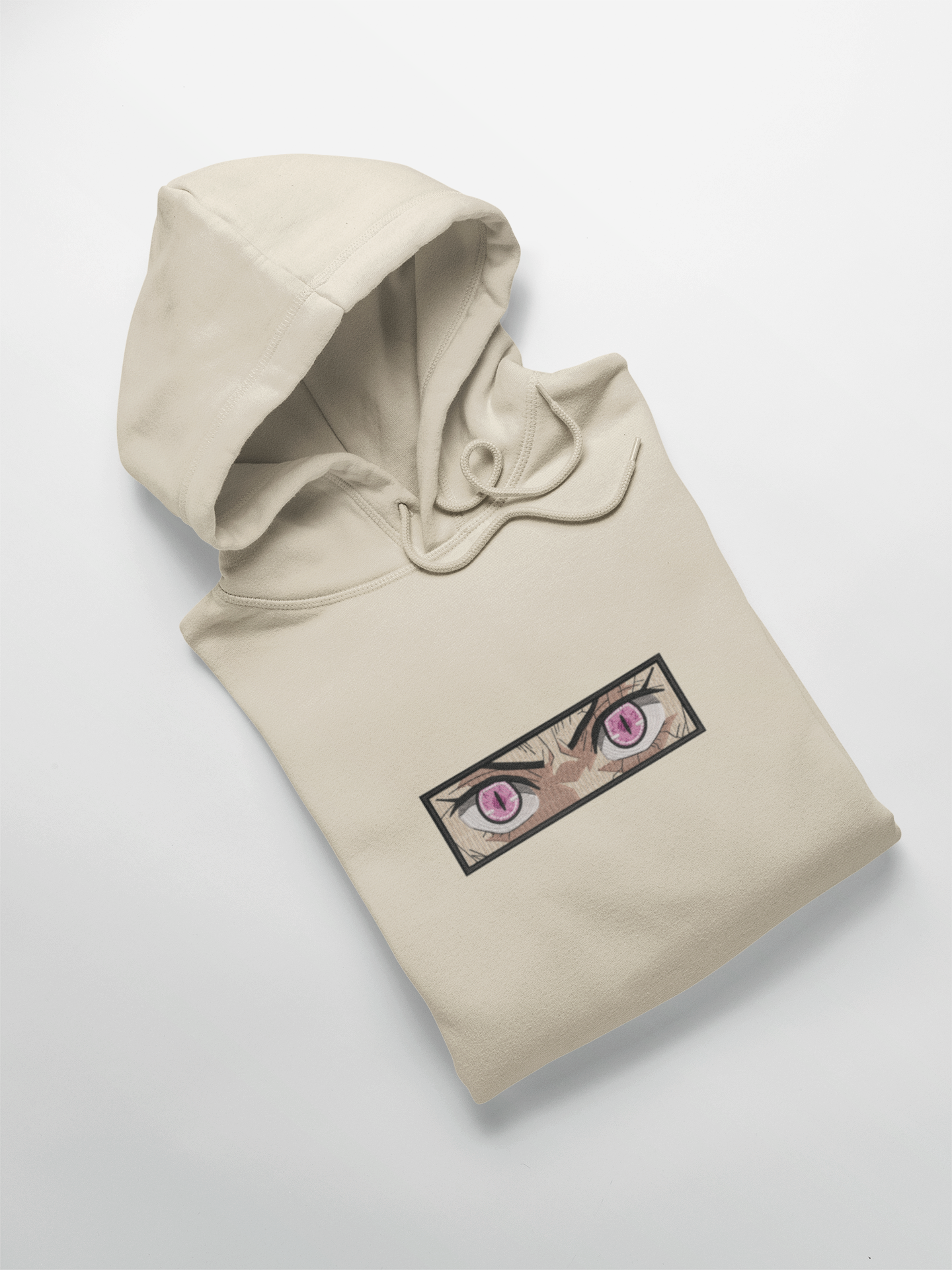 Nezuko Eyes Custom 10 | Demon Slayer | Hoodie Brodé