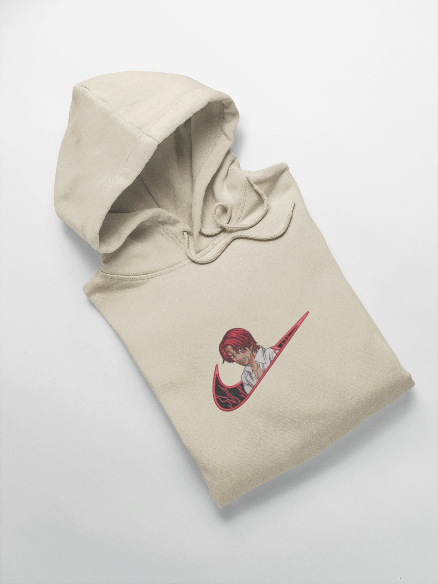 Shanks Nike Custom | One Piece | Hoodie Brodé
