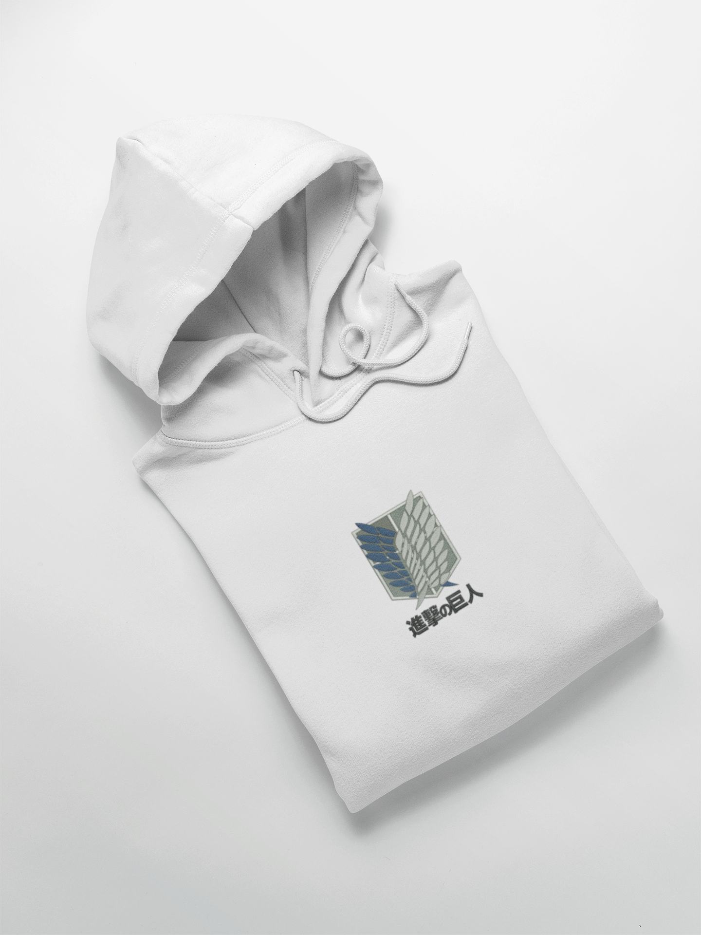 Ailes du Bataillon d'exploration Custom | L'Attaque des Titans | Hoodie Brodé