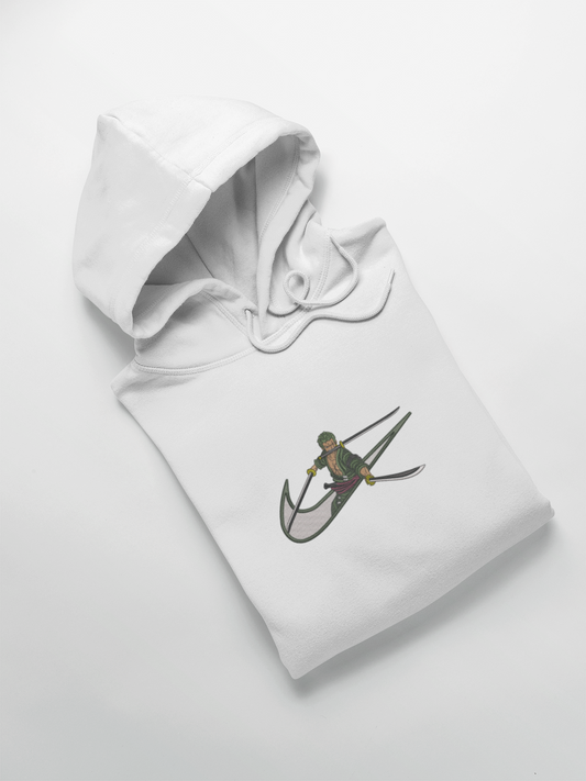 Zoro 3 sabres Nike Custom | One Piece | Hoodie Brodé