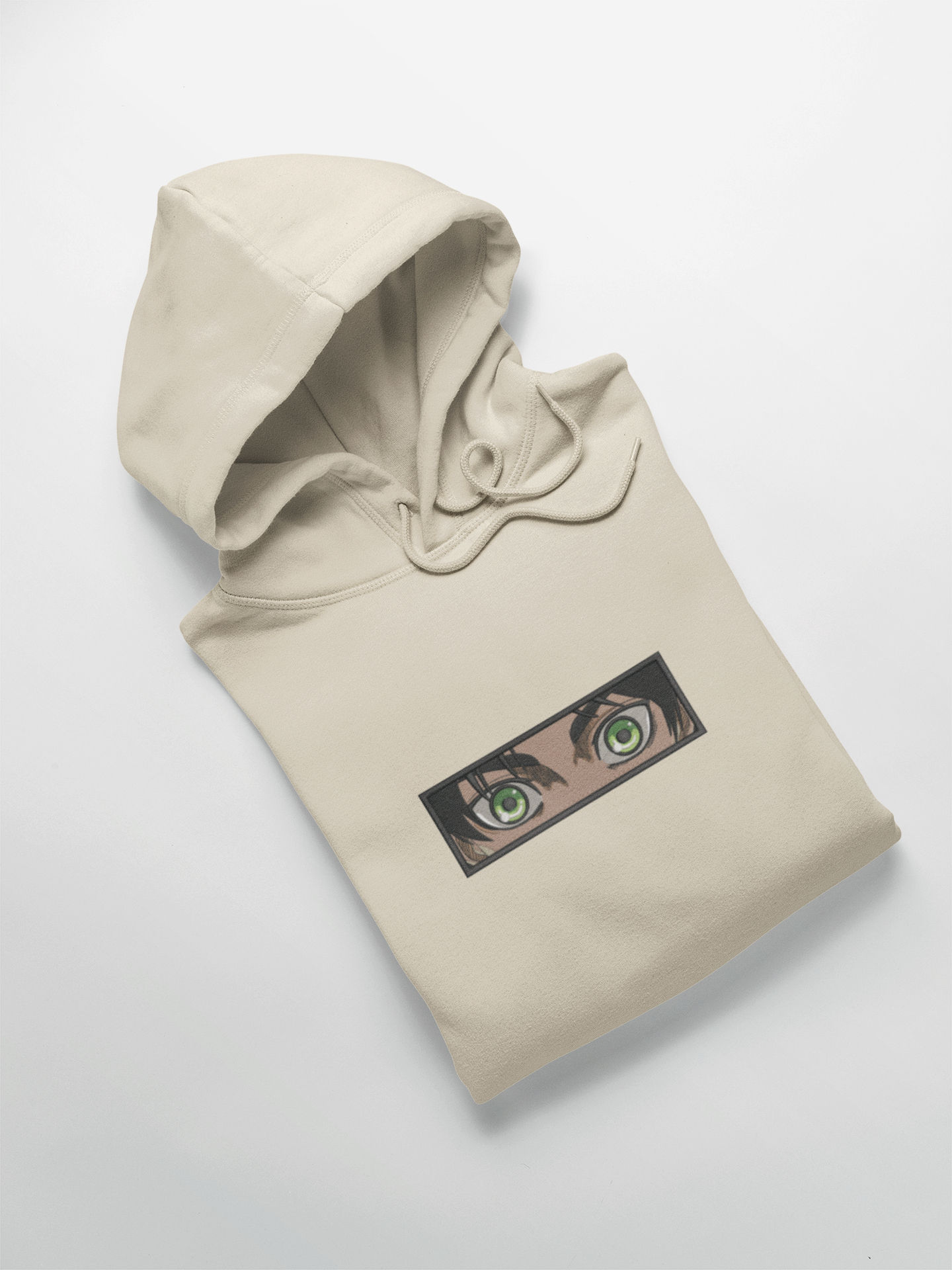 Eren Yaeger Custom 3 | L'Attaque des Titans | Hoodie Brodé