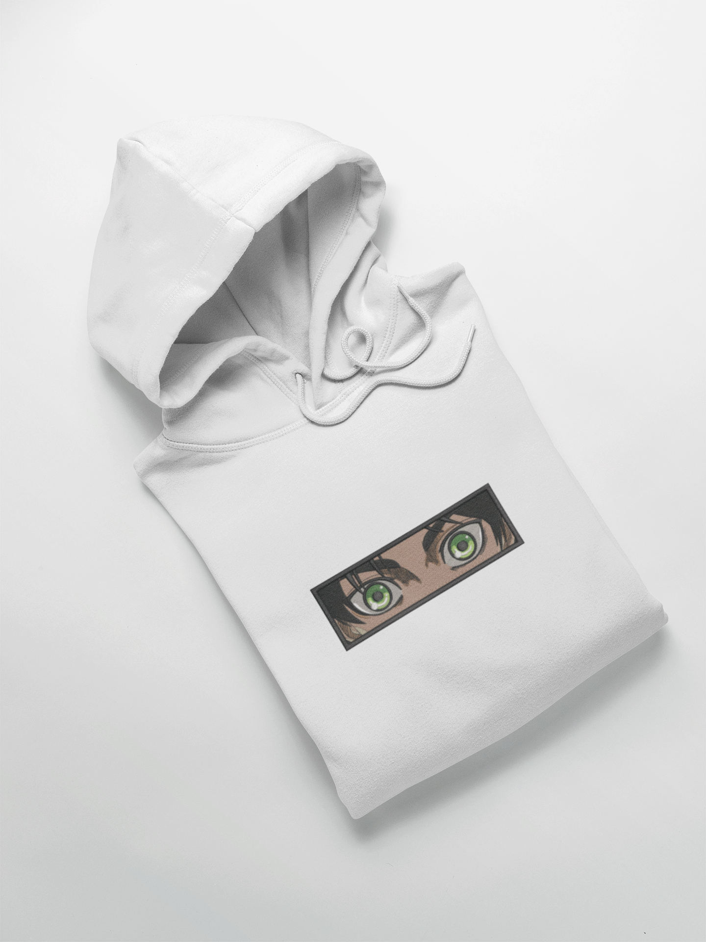 Eren Yaeger Custom | L'Attaque des Titans | Hoodie Brodé