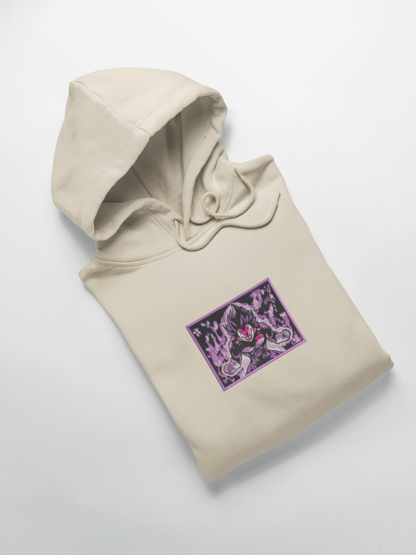 Vegeta Ultra Ego Custom | Dragon Ball | Hoodie Brodé