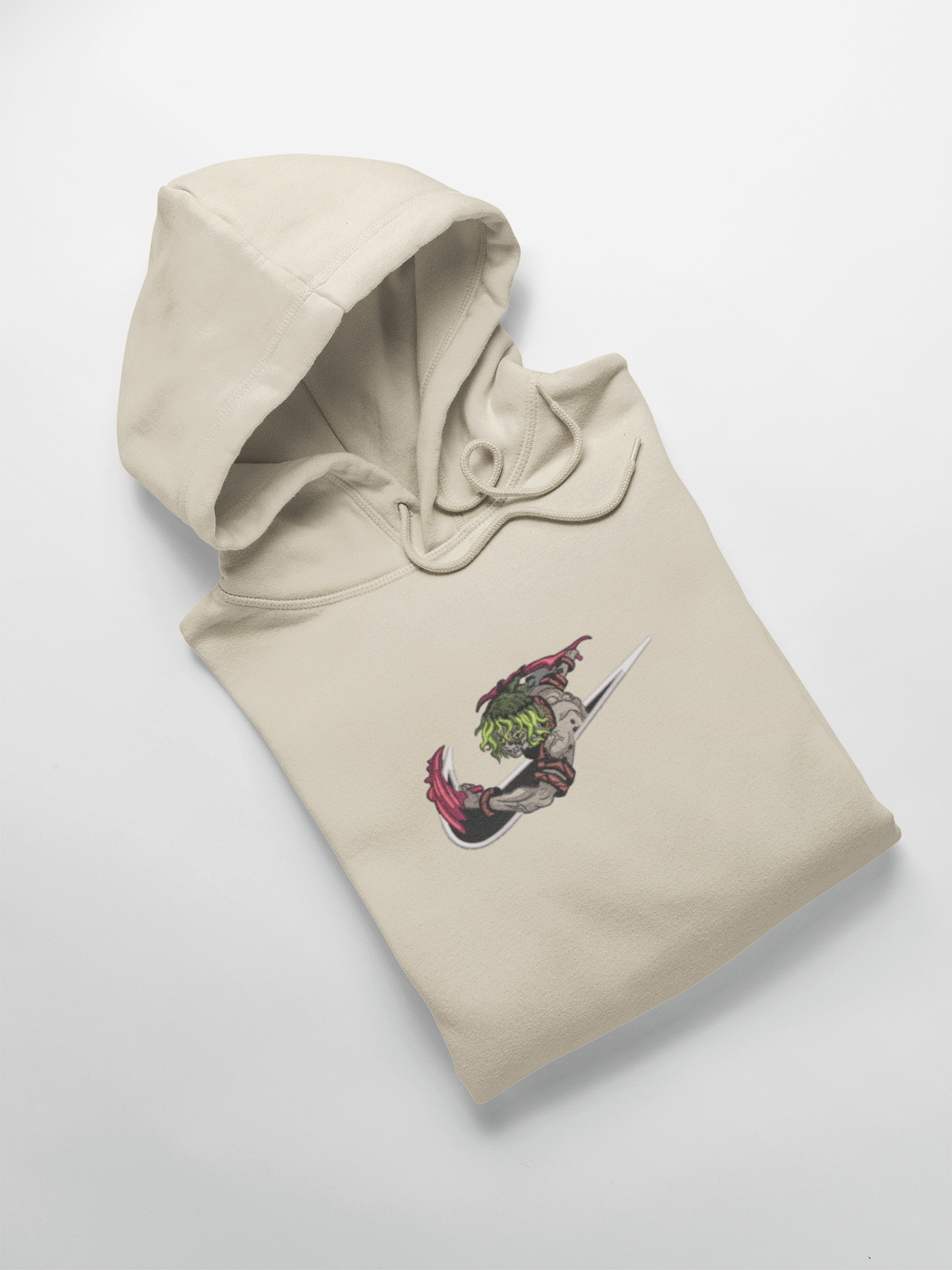 Gyutaro Nike Custom 5 | Demon Slayer | Hoodie Brodé
