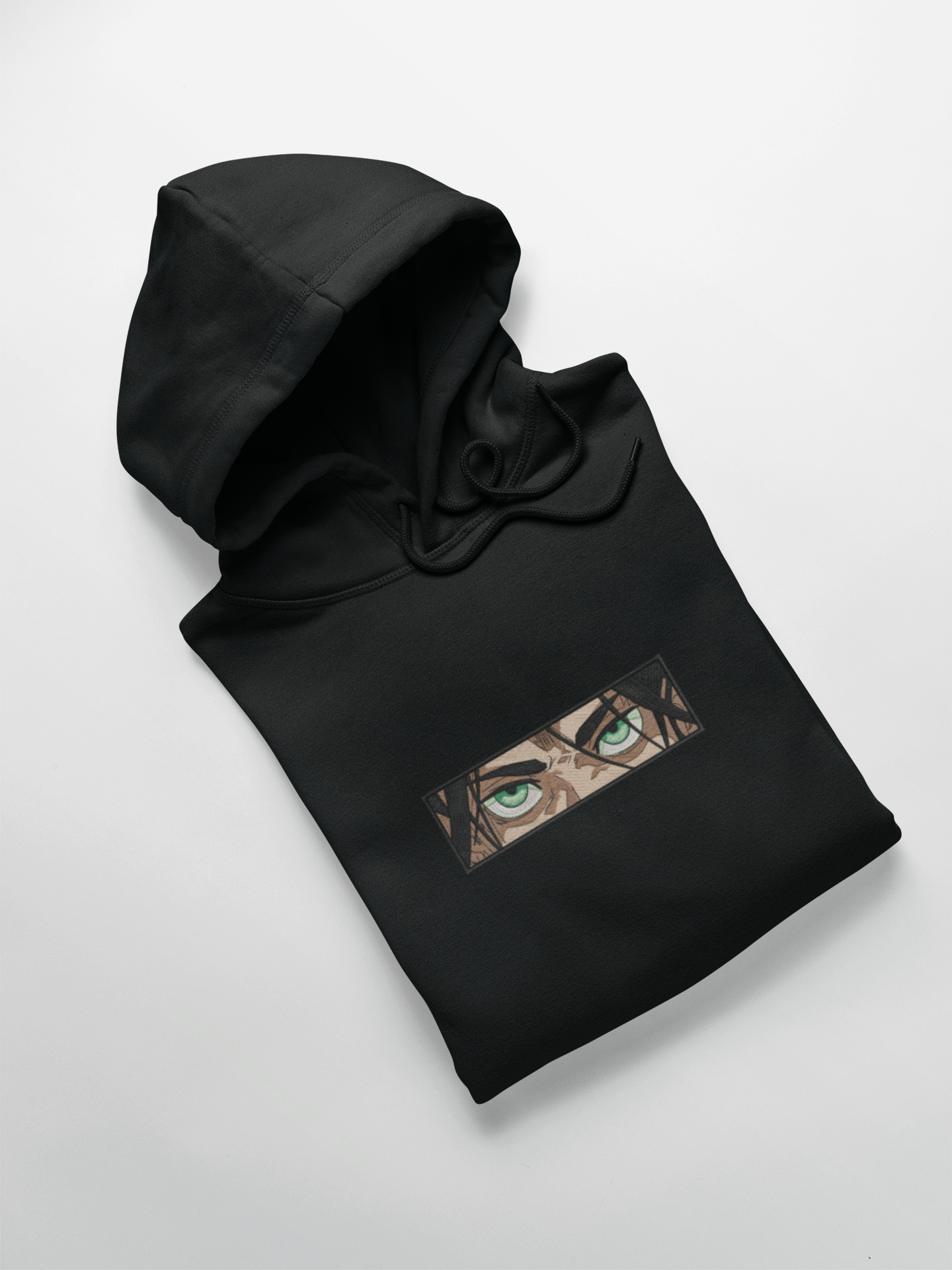 Eren Yaeger Titan Custom 4 | L'Attaque des Titans | Hoodie Brodé