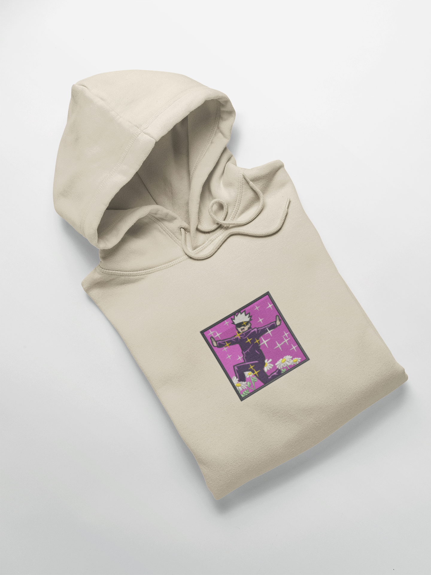 Satoru Gojo Custom | Jujutsu Kaisen | Hoodie Brodé