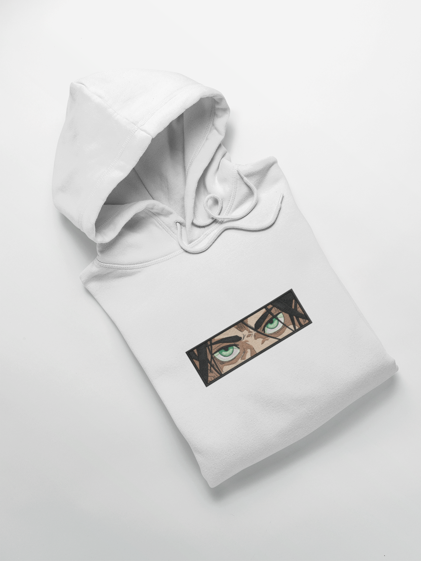 Eren Yaeger Titan Custom | L'Attaque des Titans | Hoodie Brodé