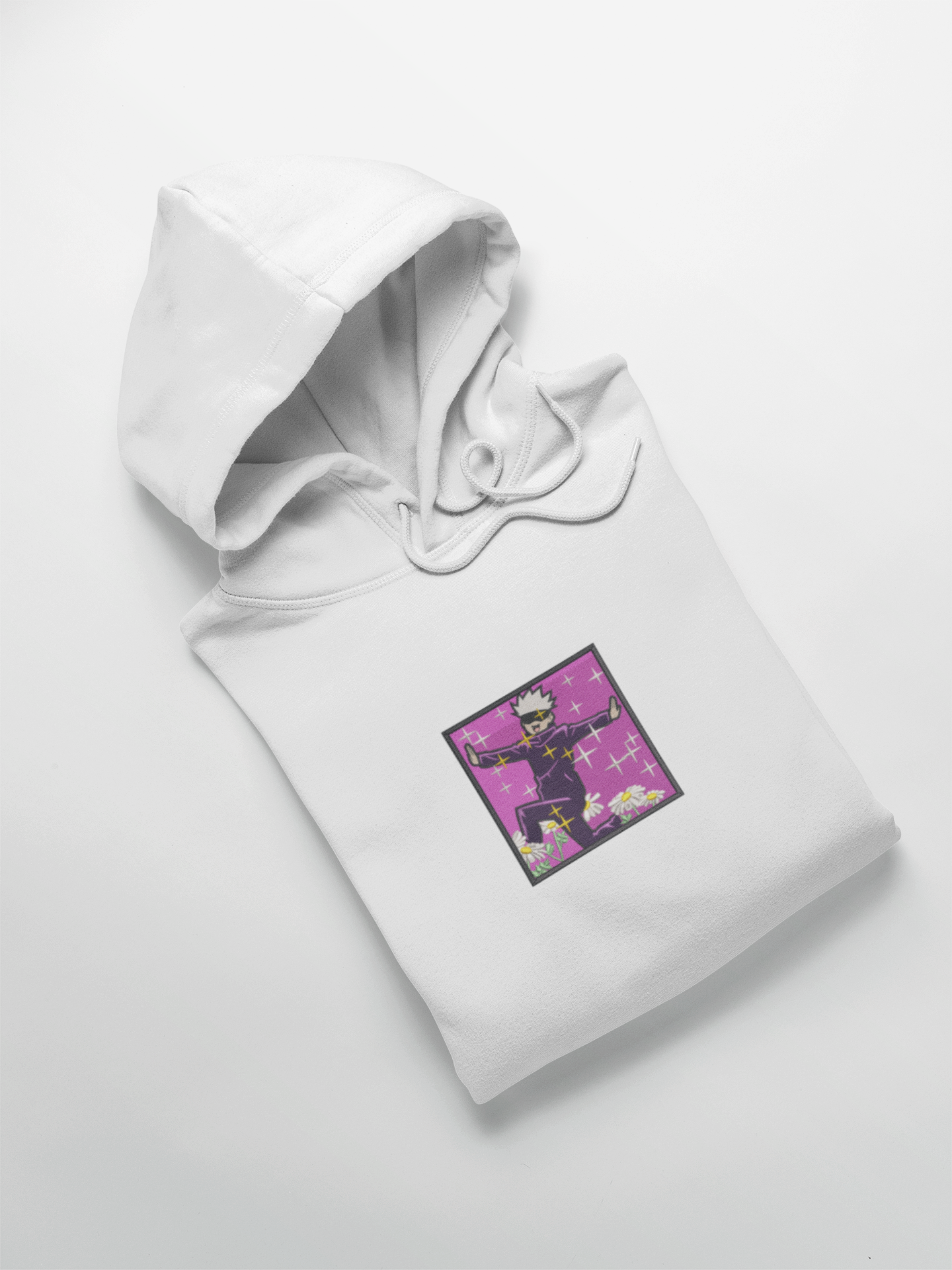 Satoru Gojo Custom | Jujutsu Kaisen | Hoodie Brodé