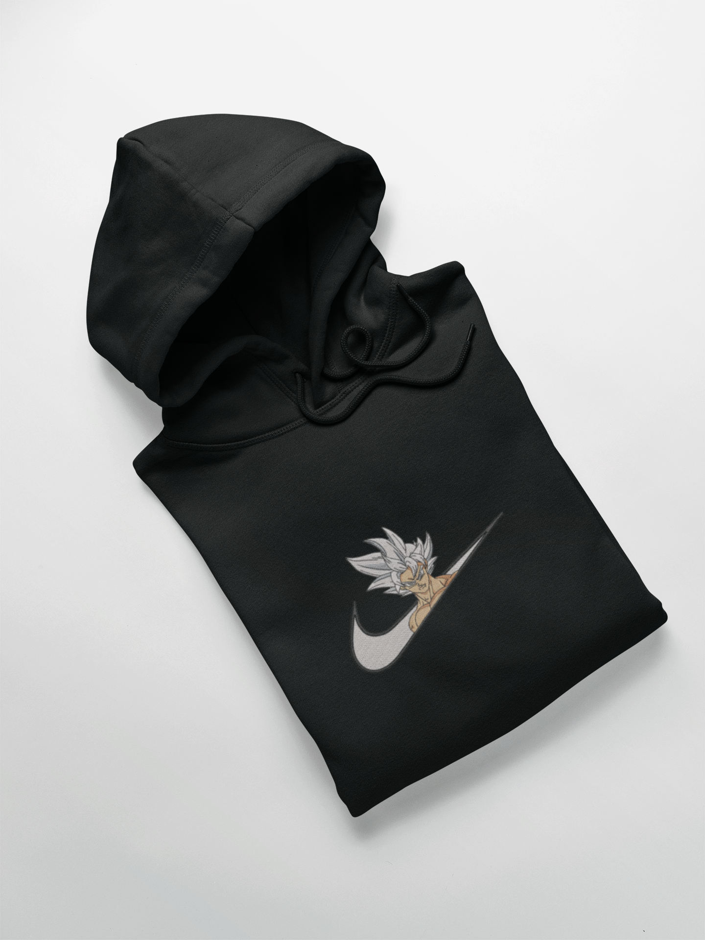 Goku Ultra Instinct Nike Custom | Dragon Ball | Hoodie Brodé