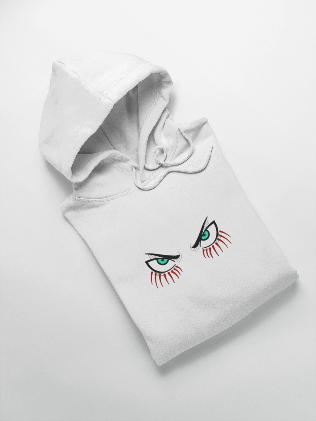 Eren Yaeger Titan Eyes Custom 6 | L'Attaque des Titans | Hoodie Brodé