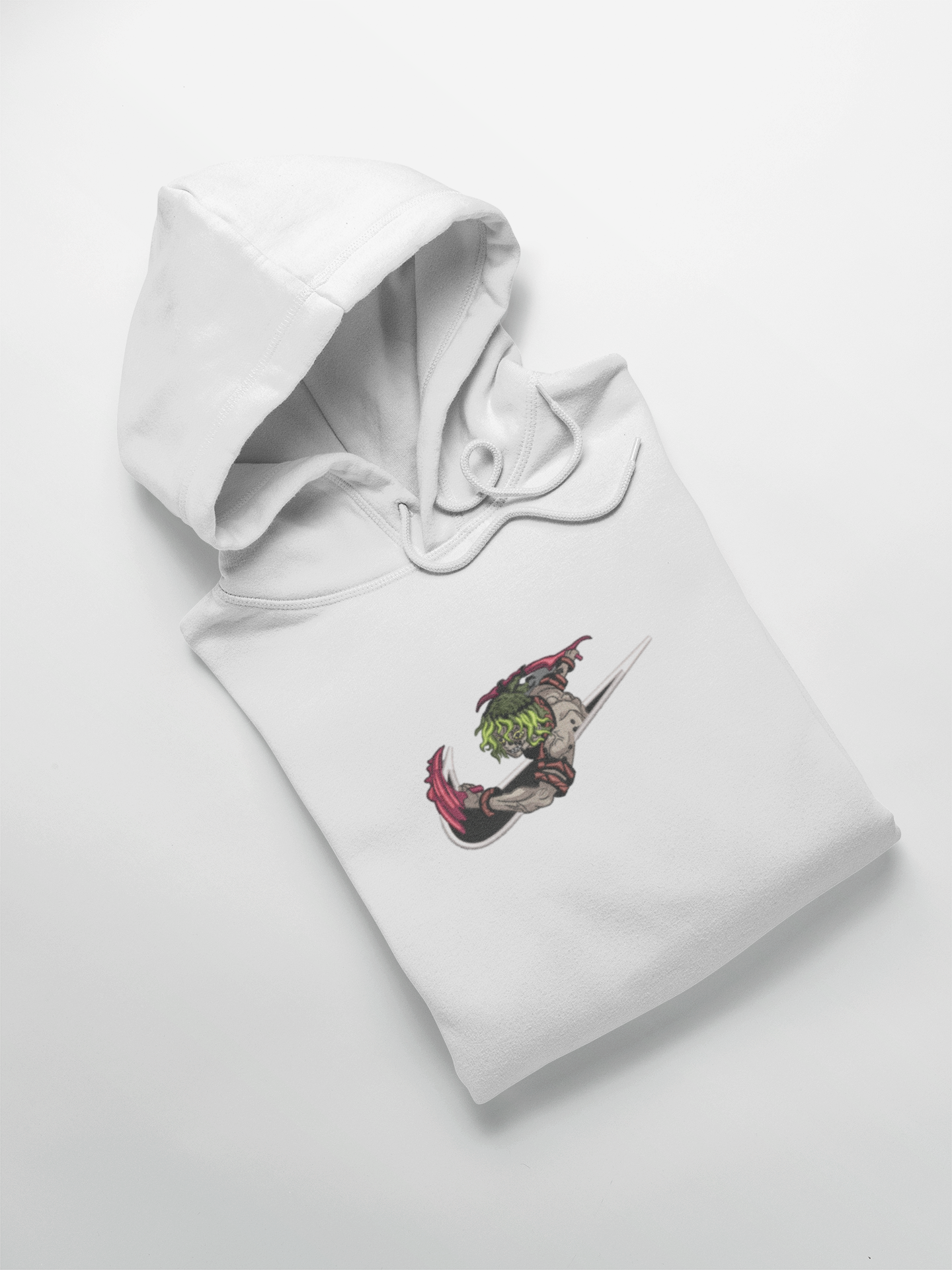 Gyutaro Nike Custom | Demon Slayer | Hoodie Brodé