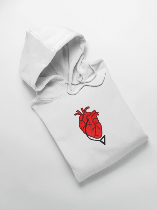 Denji Heart Pochita Custom | Chainsaw Man | Hoodie Brodé