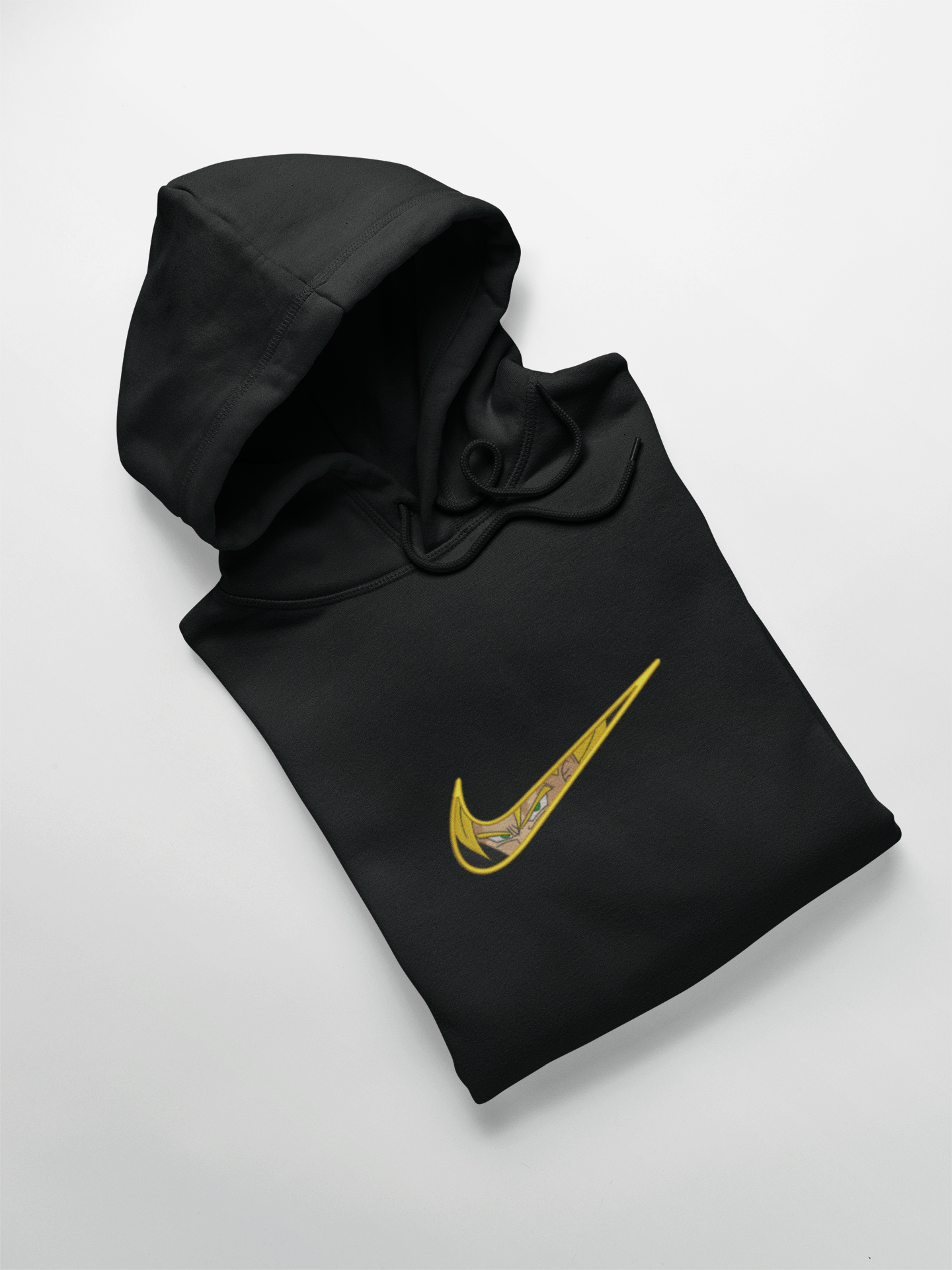 Goku Super Saiyan Nike Custom 21 | Dragon Ball | Hoodie Brodé