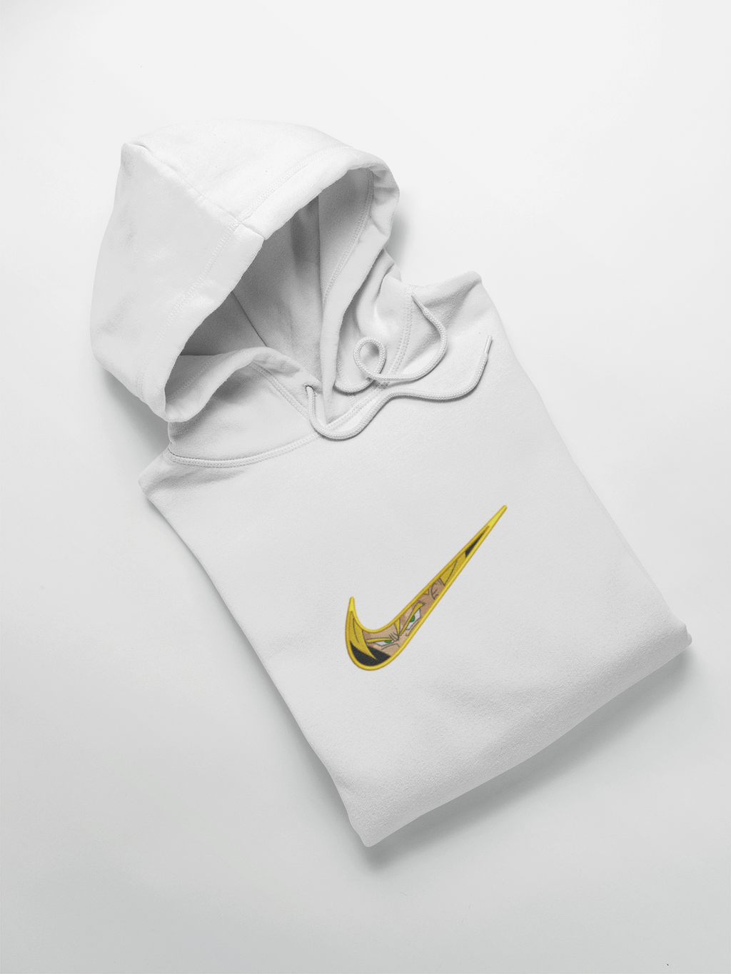 Goku Super Saiyan Nike Custom 21 | Dragon Ball | Hoodie Brodé