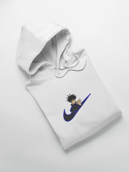 Megumi Nike Custom | Jujutsu Kaisen | Hoodie Brodé