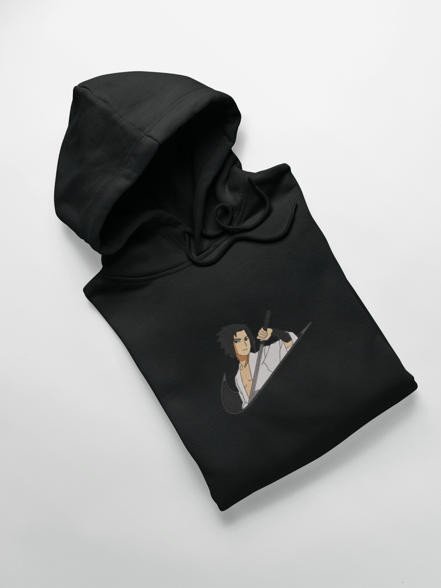 Sasuke Nike Custom 23 | Naruto | Hoodie Brodé