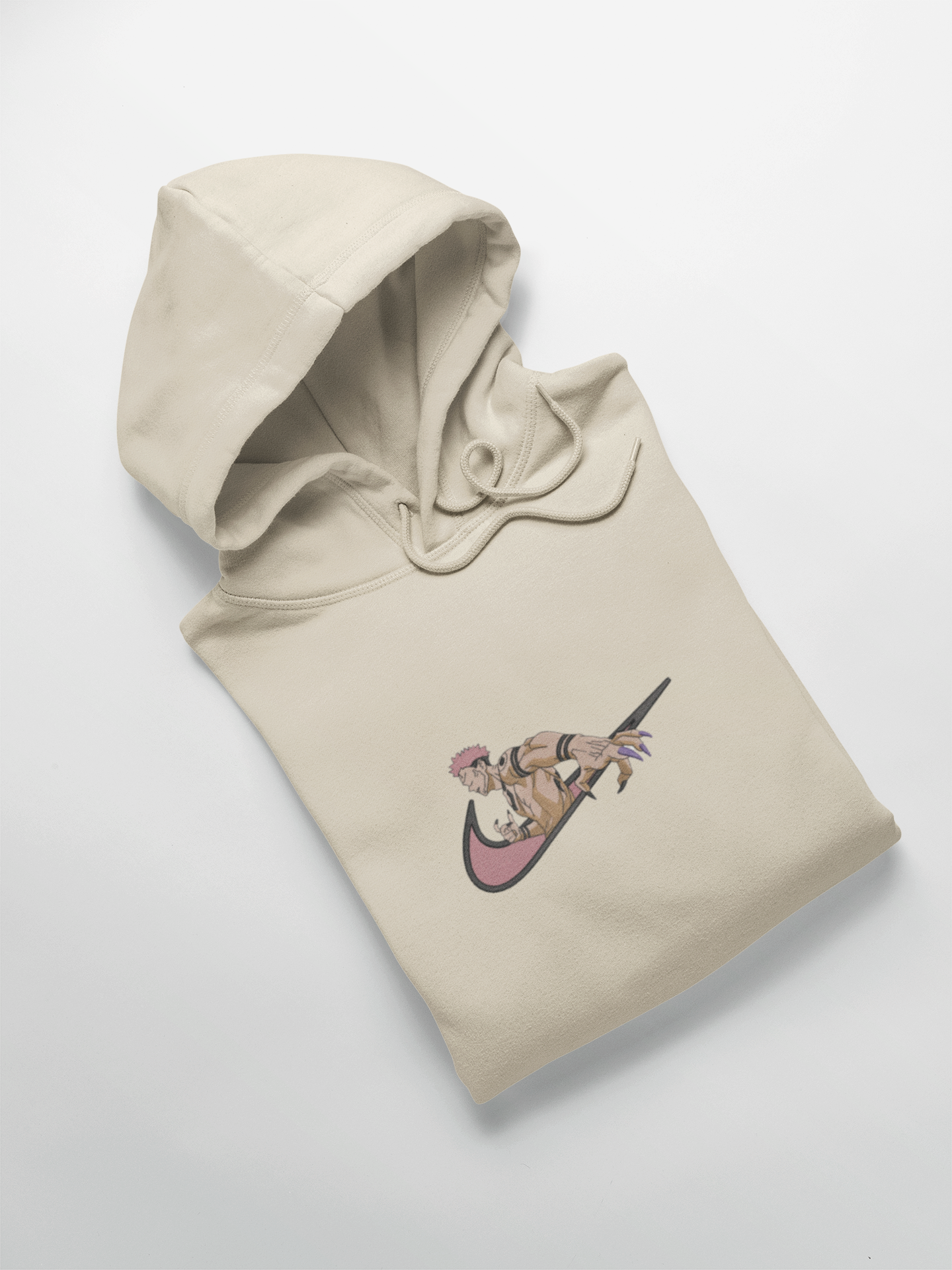 Sukuna Nike Custom 26 | Jujutsu Kaisen | Hoodie Brodé