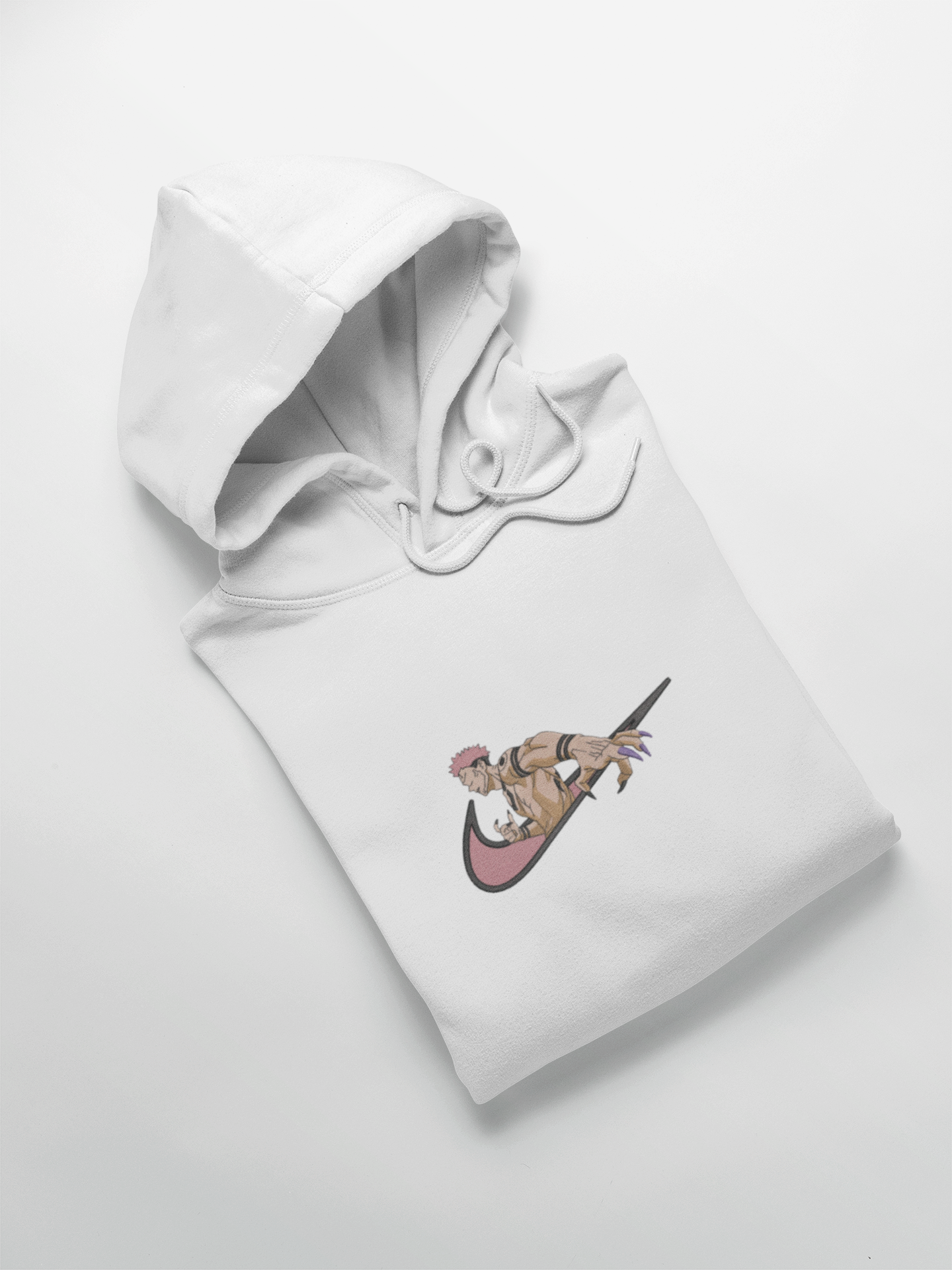 Sukuna Nike Custom 26 | Jujutsu Kaisen | Hoodie Brodé