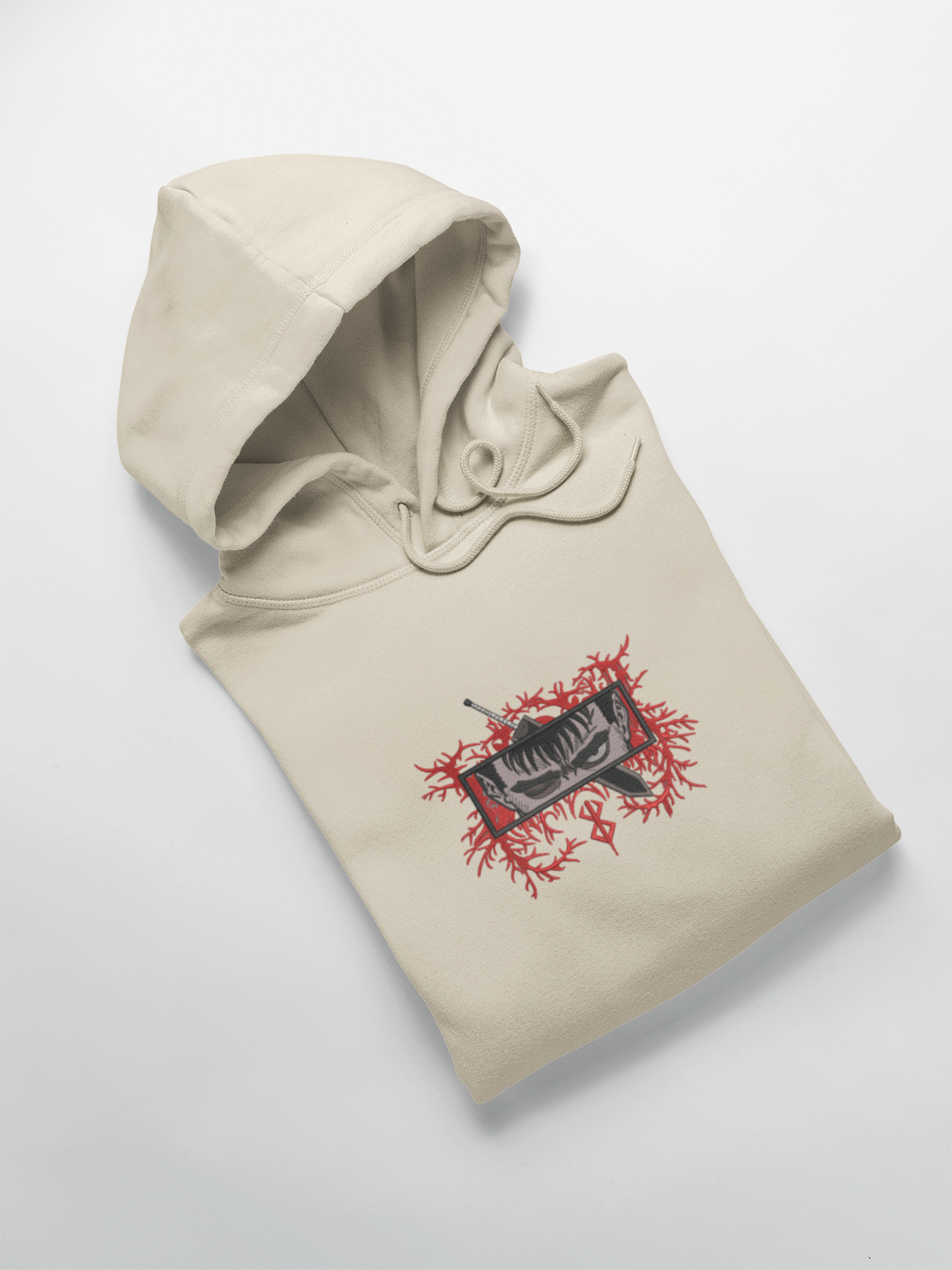 Guts Custom 2 | Berserk | Hoodie Brodé