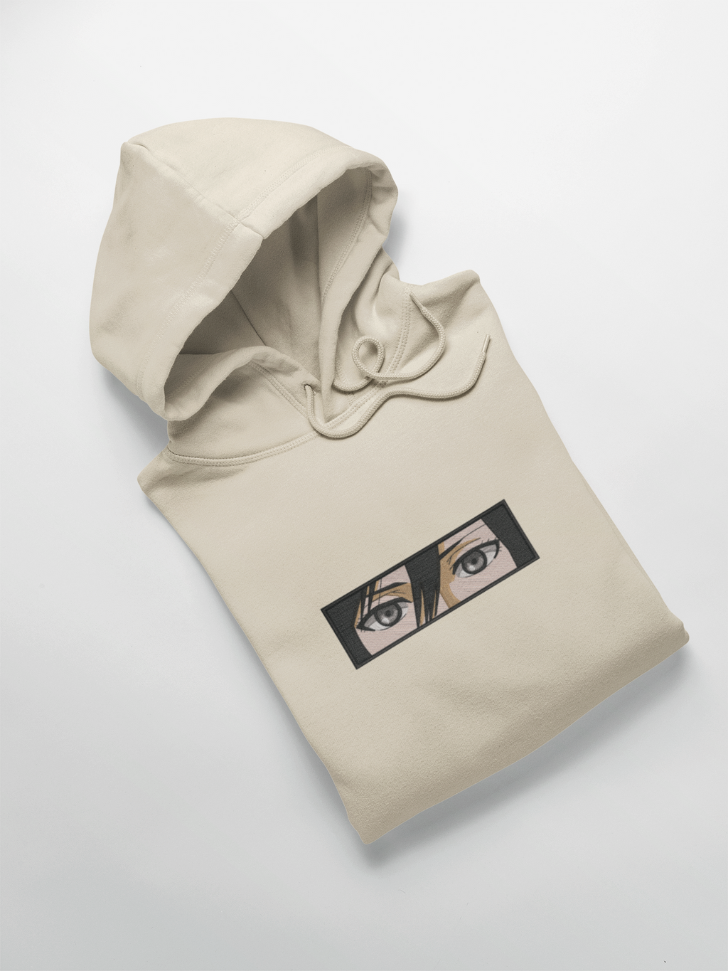 Mikasa Ackerman Eyes Custom 11 | L'Attaque des Titans | Hoodie Brodé