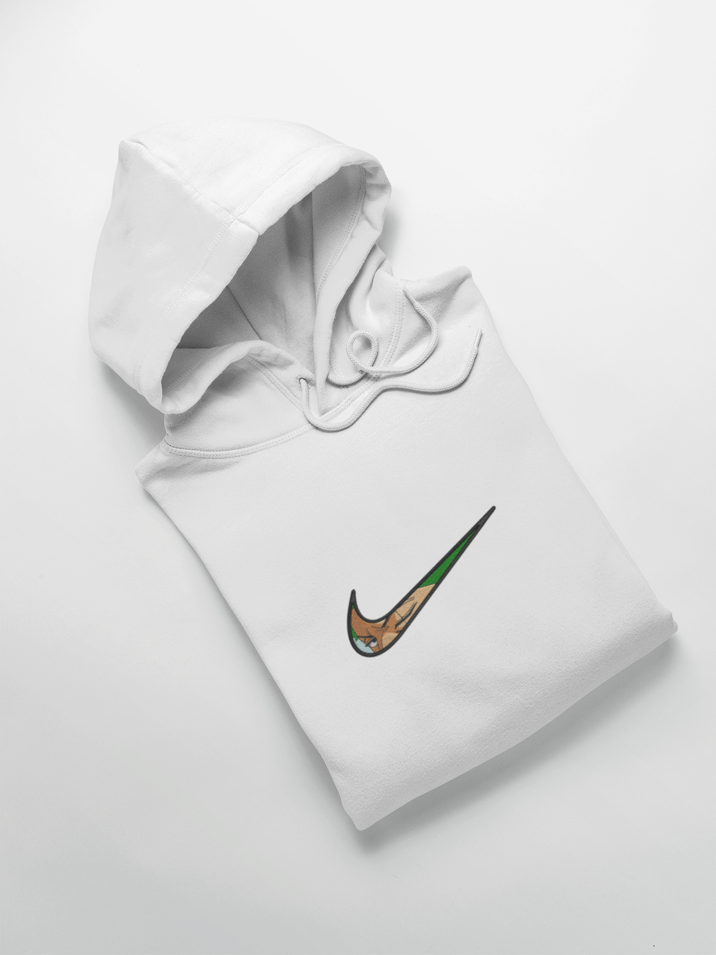 Zoro Nike Custom | One Piece | Hoodie Brodé
