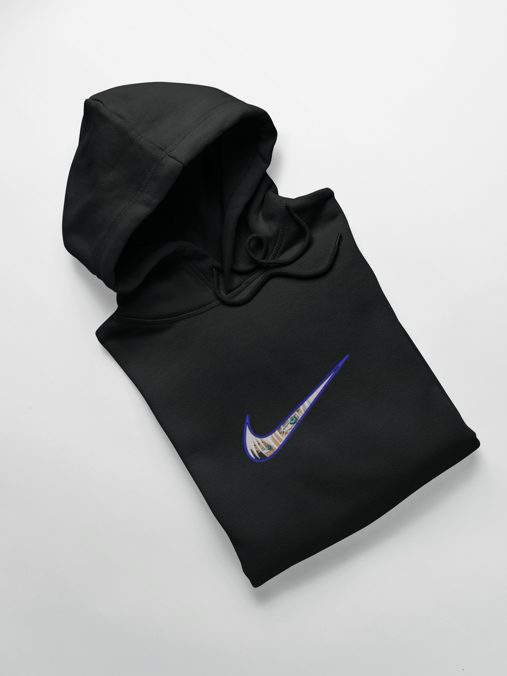 Satoru Gojo Nike Custom 27 | Jujutsu Kaisen | Hoodie Brodé