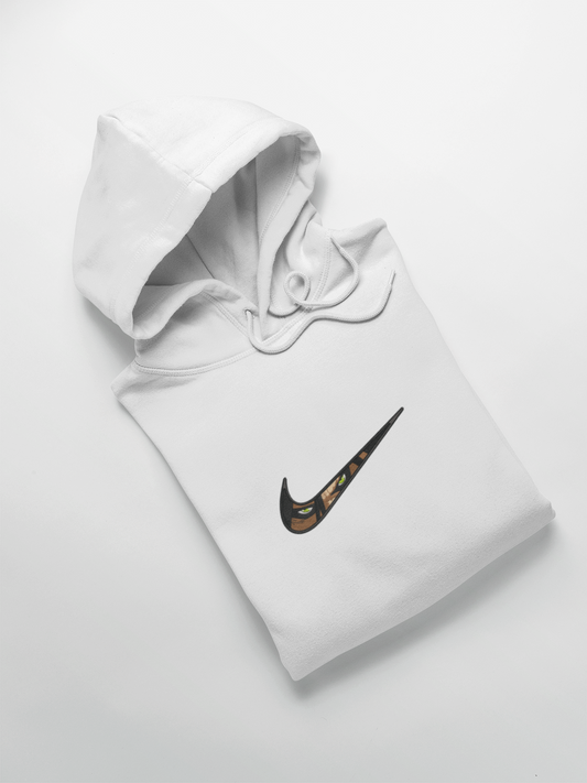 Eren Yaeger Titan Nike Custom | L'Attaque des Titans | Hoodie Brodé