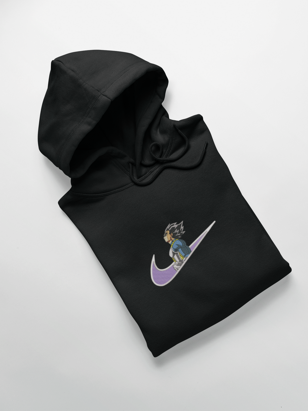 Vegeta Nike Rain Custom 27 | Dragon Ball | Hoodie Brodé
